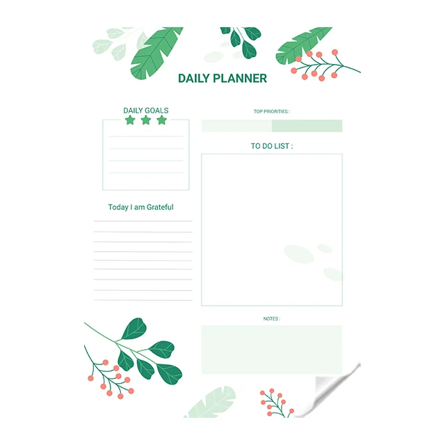 2024 Model-14 Durable Polystyrene Daily Planner Organizer Static Electricity Holding Dry-Erase Whiteboard Surface Wood Metal