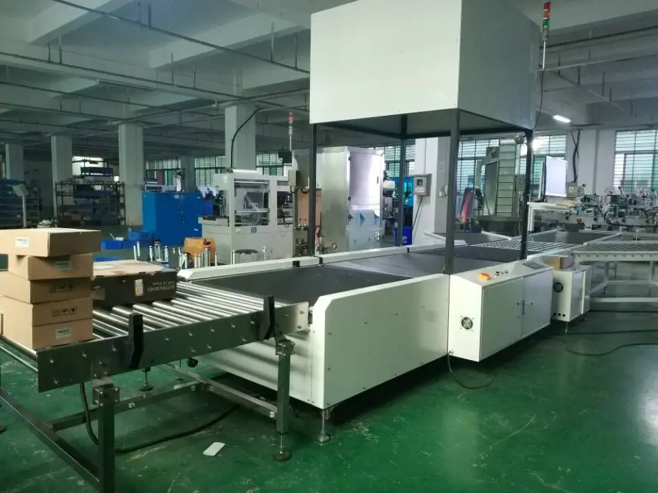 Zigzag Sorting System 3D Outfeeds DWS Scanning Weighing Warehouse And Storage Integrated Automation Belt Conveyor 3Pl Warehouse