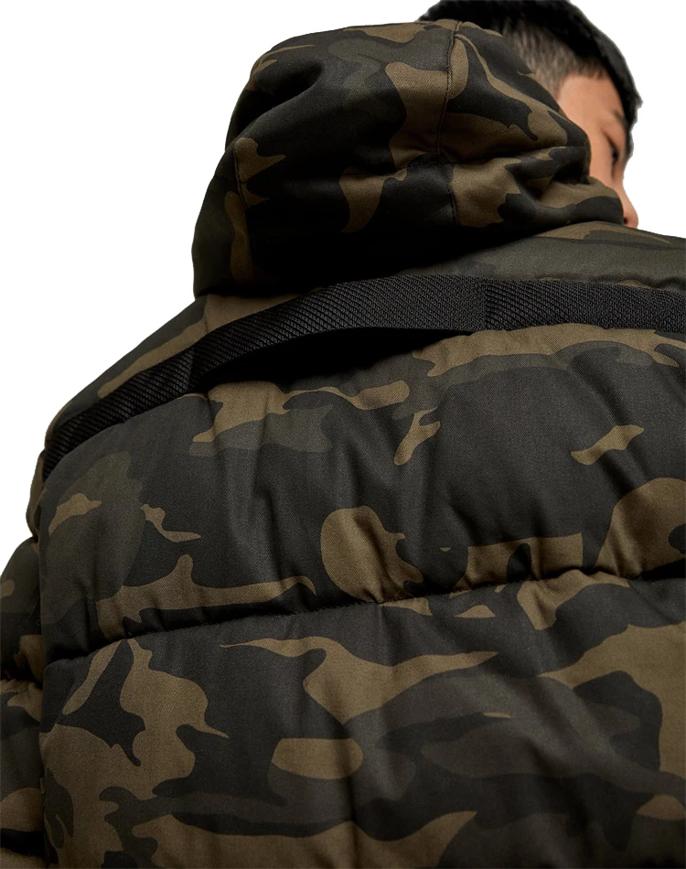 Superior Quality New Arrival Adjustable Camouflage Camo Price puffer jacket Factory Direct wholesale Puffer jacket for men