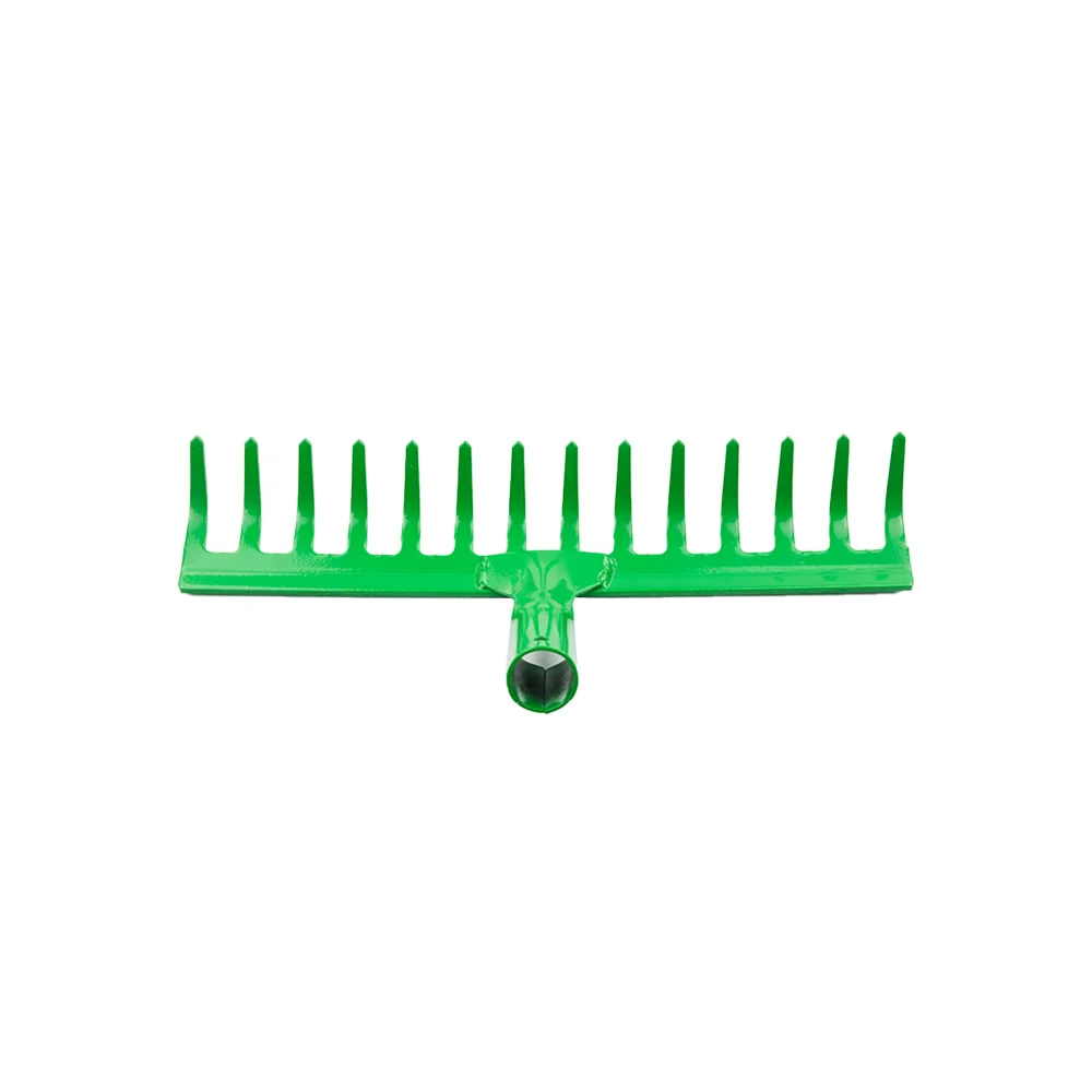 One99 Custom 16T Soil Rake High-Quality Steel Landscape Tool for Industrial Gardening Maintenance Durable Garden Claw Bow Rake