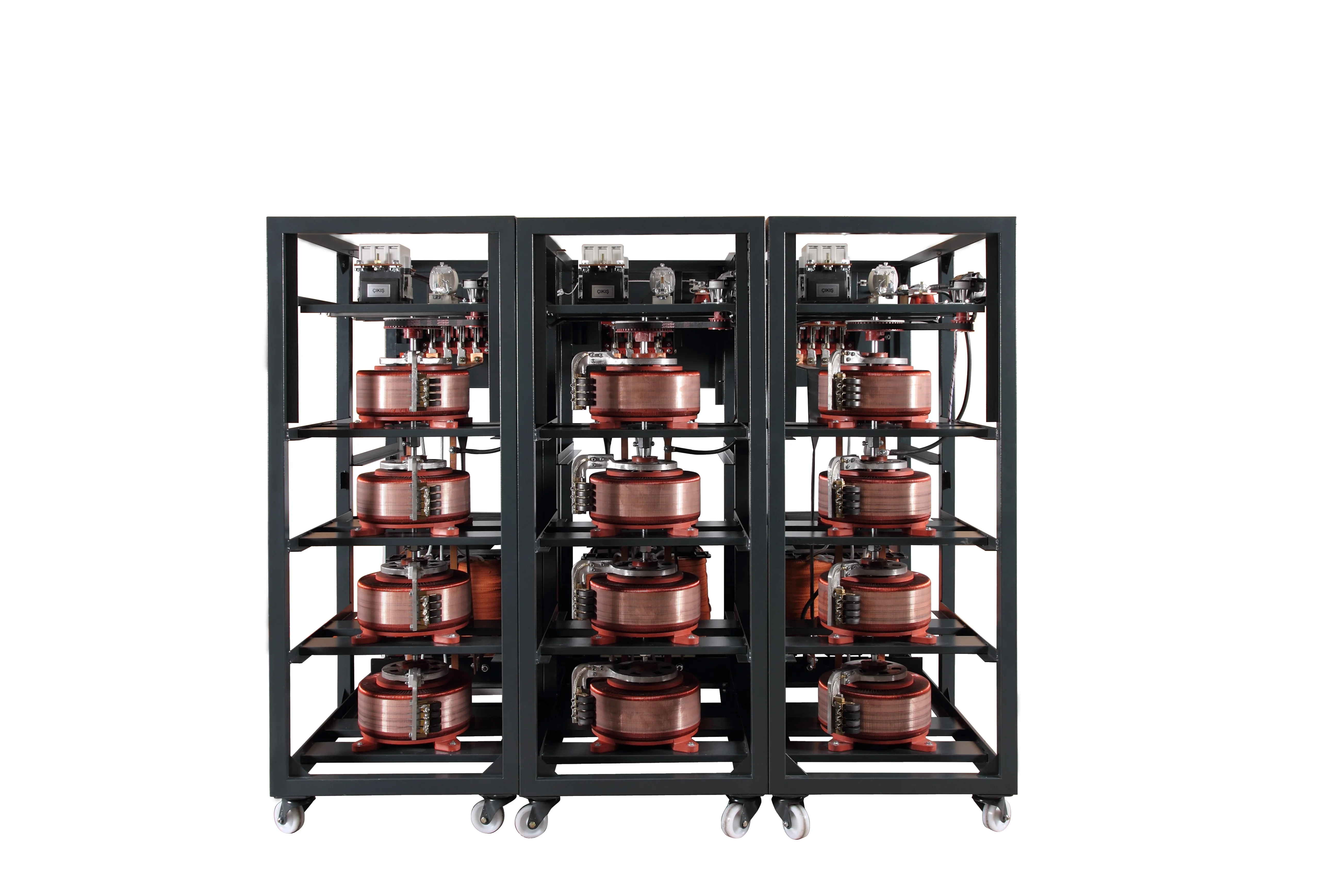 3 Phase Servo Motor 250 KVA Voltage Regulator Stabilizer 275 -435 V/380 V Aluminium and Copper with protection Unit Best Quality