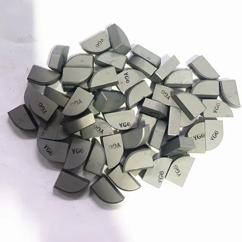 YG6/K10 C125,C122,C120 tungsten carbide brazed tip