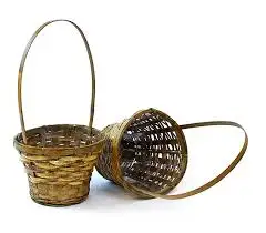 Vietnam Manufacture cheap storage baskets kitchen accessories plant flower baskets with High quality handle for decoration handicraft