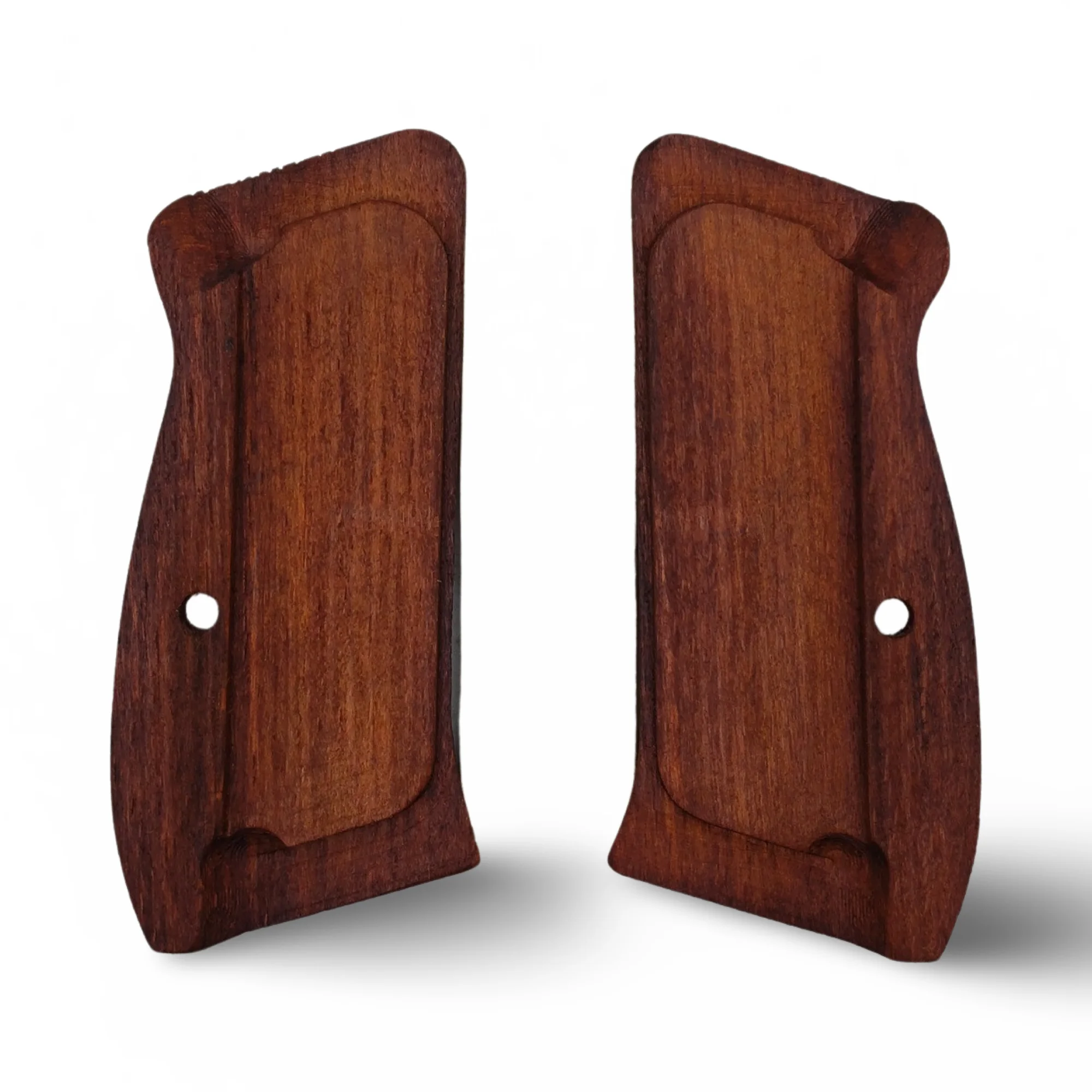 Hot Sale CNC Machined Tactical Wood Handle Grips Universal Compact CZ Shooting Accessories for Hunting