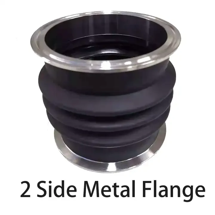 Customized Rubber Bellows Dust Cover with Flange
