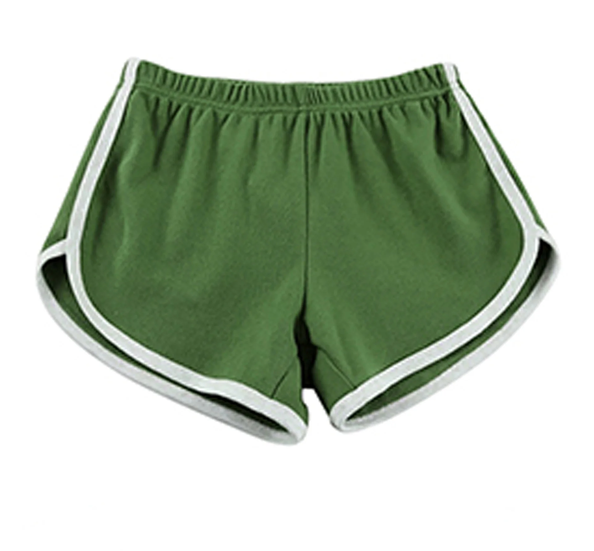 Girls women clothing summer custom logo candy shorts women low-waisted hot pant Hip lifting spandex women booty biker gym shorts