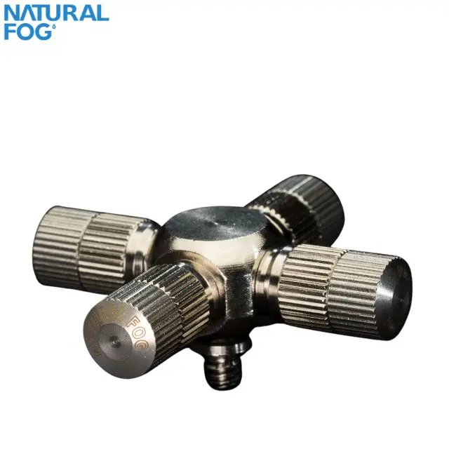 Taiwan Natural Fog Precision Made Factory Direct Fogging System High Pressure Water Misters Multi Nozzle Adapter