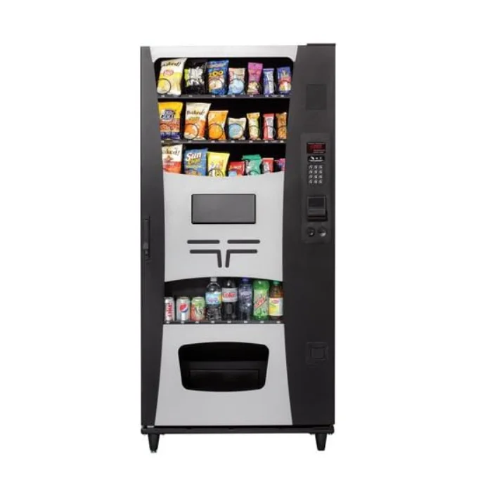 Wholesale Vending machine with Refrigerated room temperature beverages food fresh fruits salads coffee Express delivery