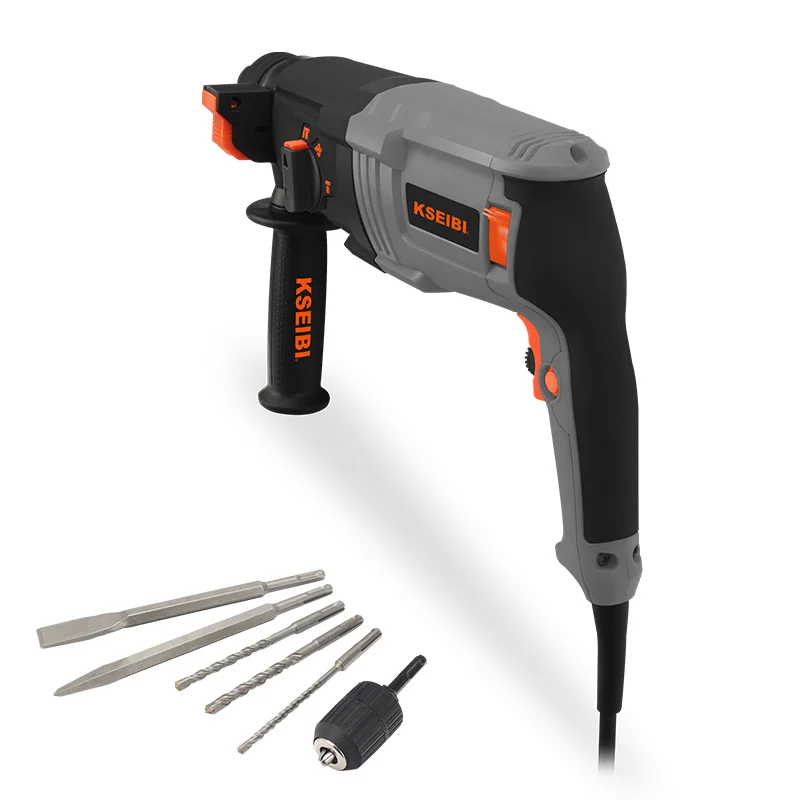 KSEIBI High quality Rotary Hammer, Sds-Plus, 26mm, 850W For Drilling Holes In Stone And concrete