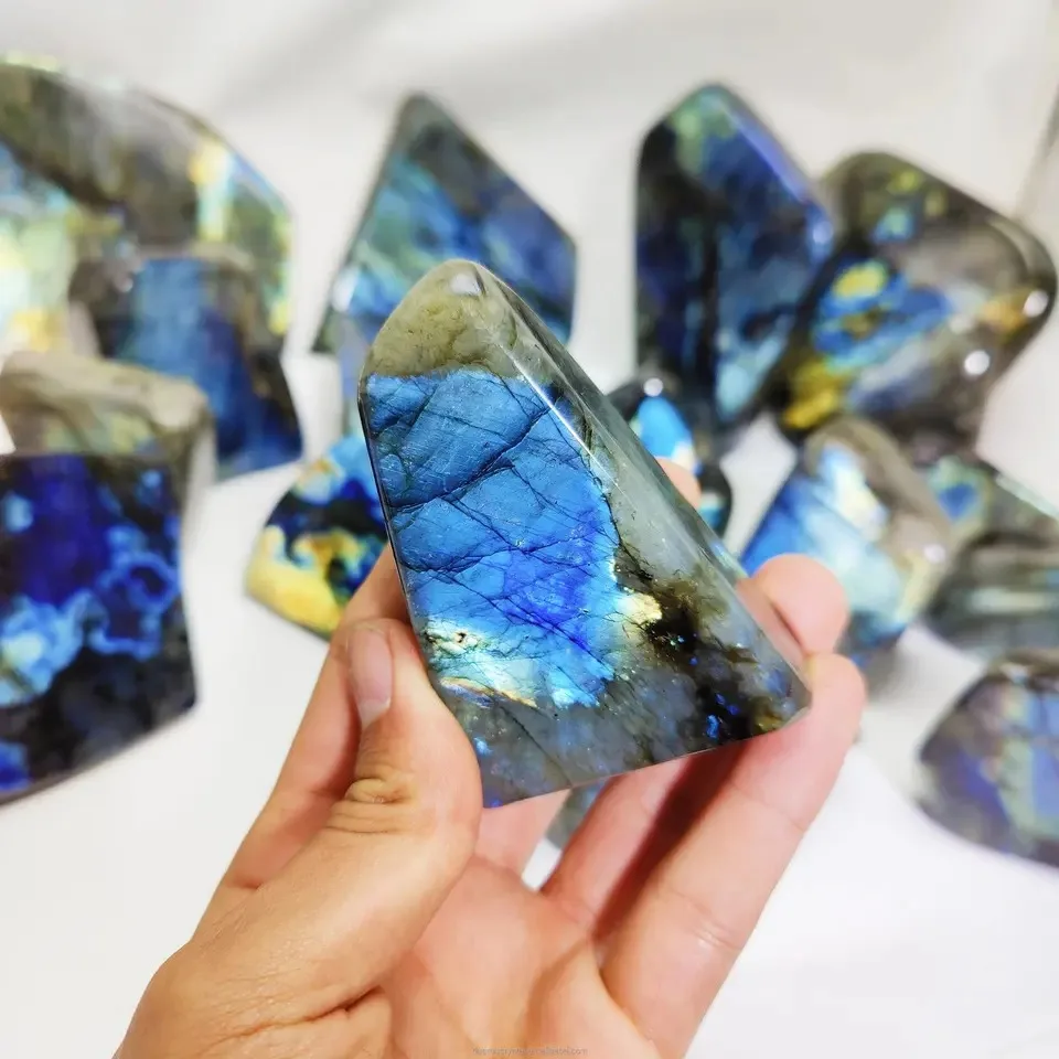 Freeform Labradorite crystals healing stones high quality rocks crystal crafts for fengshui home decoration labradorite freeform