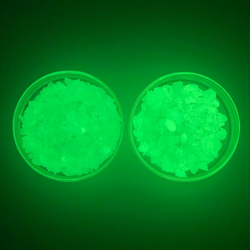 Glowing Pebbles Stones Natural Glowing Luminous Stone Glow Stones for Garden Decoration