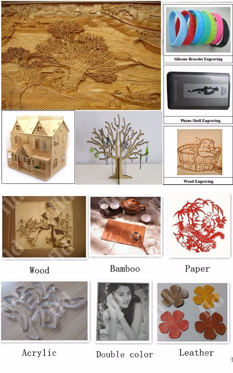 China Best Bogong laser brand CO2 laser cutting machine large work area 6090 600mm*400mm Laser Cutting  Co2 Cutter Machine