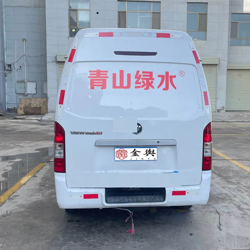 Second Hand Van Baic Foton View G7 2017 2.0l Commercial Transportation Long Axle High Roof Mini Bus 4door 5seater Gasoline Truck