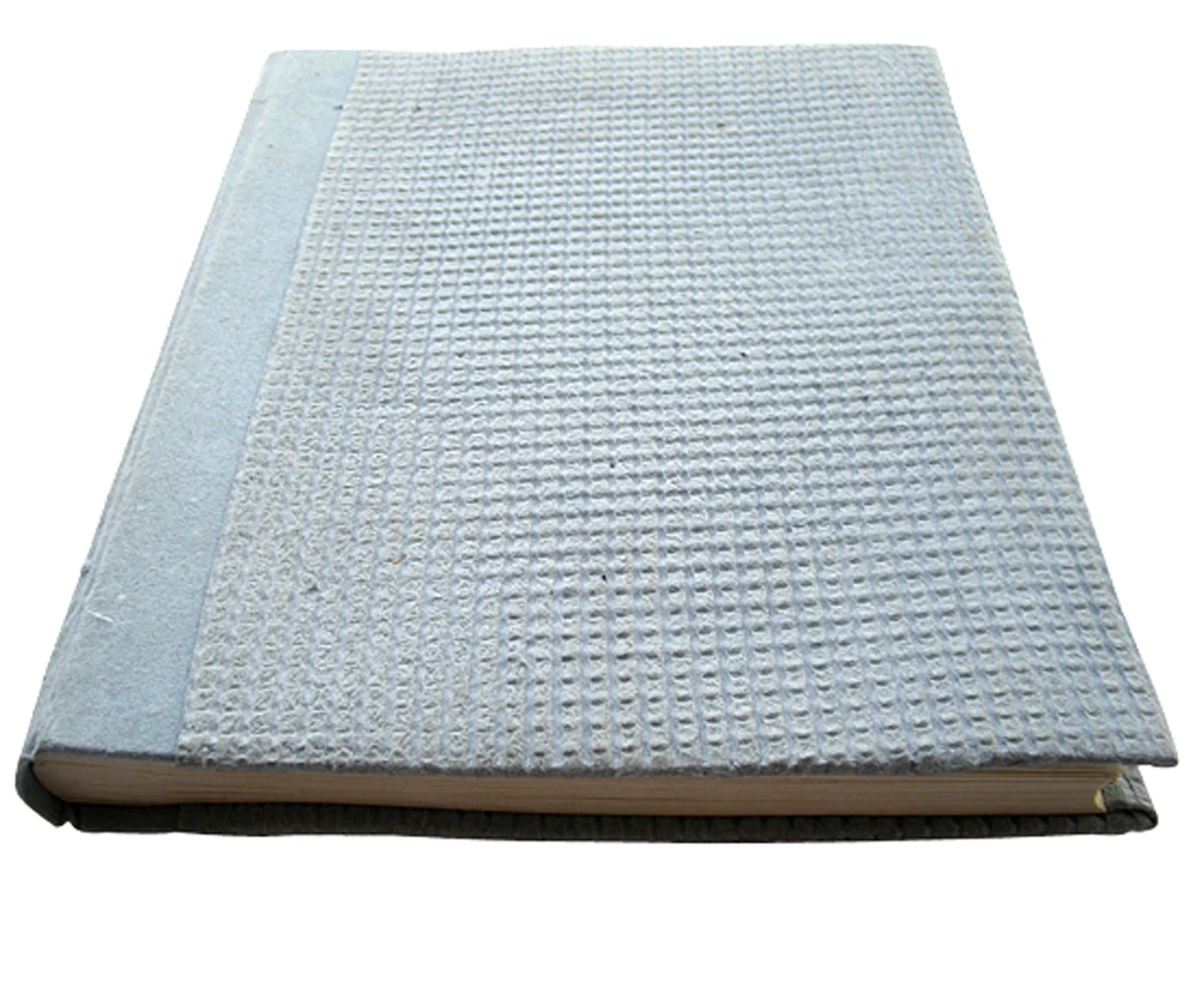 Promotional Wholesale High Quality Denim Jeans Light Blue Color Handmade Recycled Paper Textures Cover Photo Album