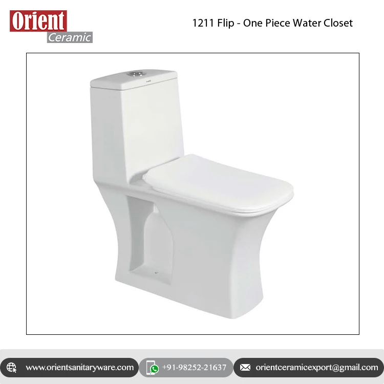Globally Supply New Exclusive Standard Quality Ceramic Floor Mounted One Piece Water Closet with Custom Logo for Bulk Purchasers