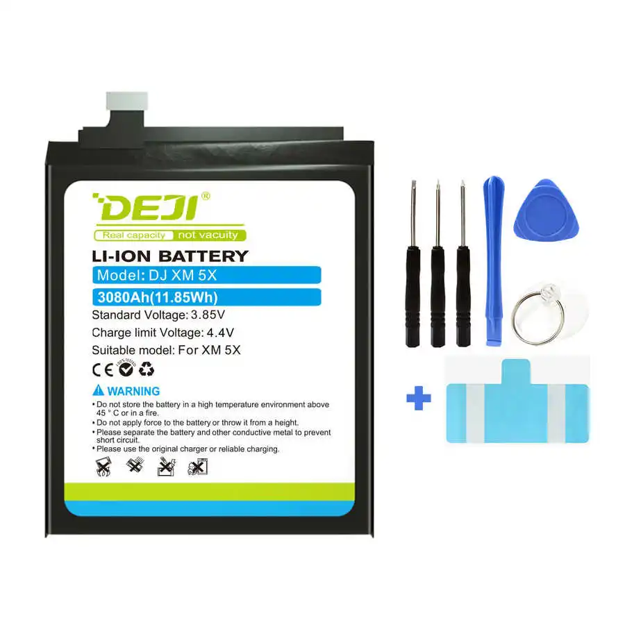 DEJI BN31 Mobile Phone Battery For Xiaomi 5X MIX2S redmi NOTE 5A S2