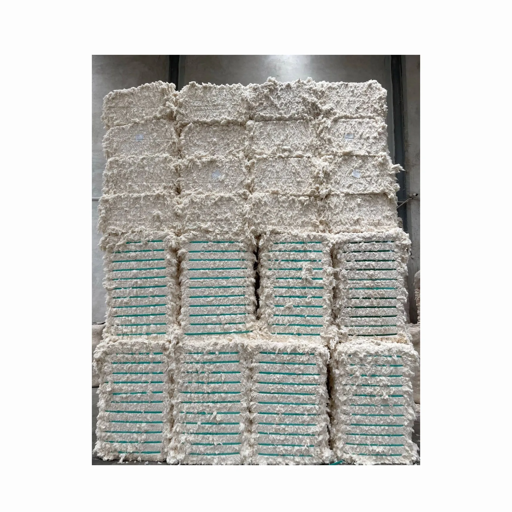 Quality Bulk Raw Cotton raw wool COTTON BALES WASTE FROM SPINING MILLS 100% COTTON BALES WASTE WITH LOGO