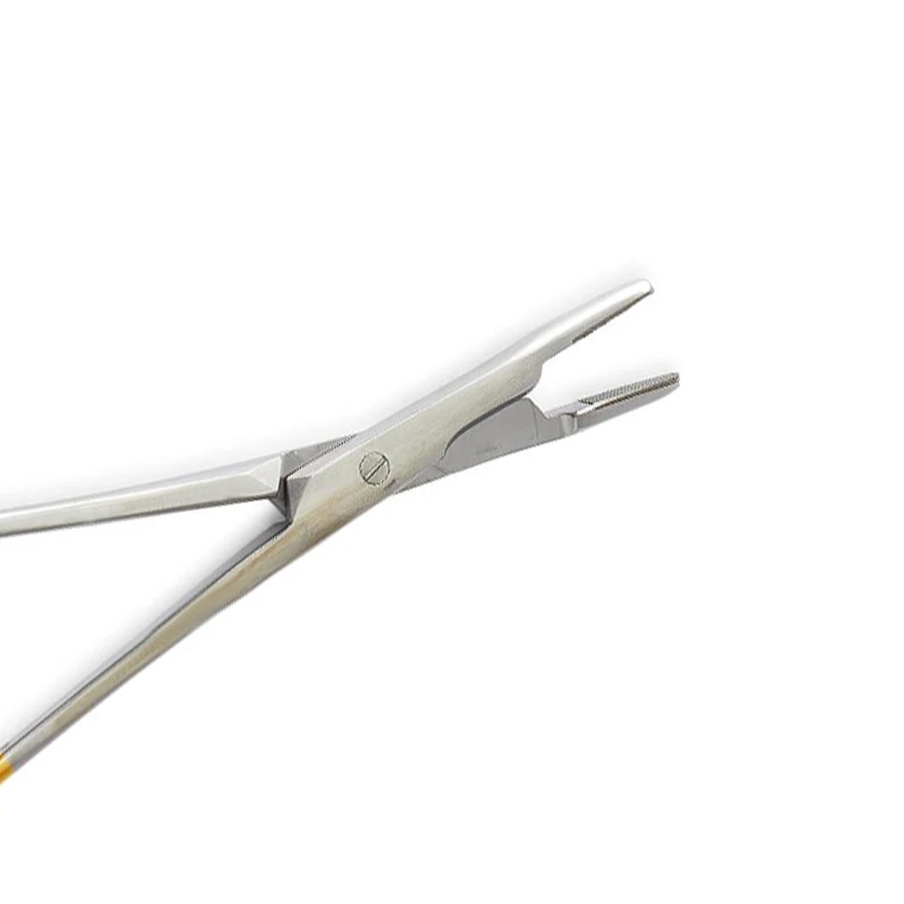 Olsen Hegar Needle Holder With Scissors Veterinary Surgical with Tungsten Carbide