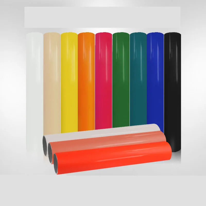 Supplier color cutting adhesive vinyl colorful cutting sticker vinyl roll self adhesive vinyl for cricut