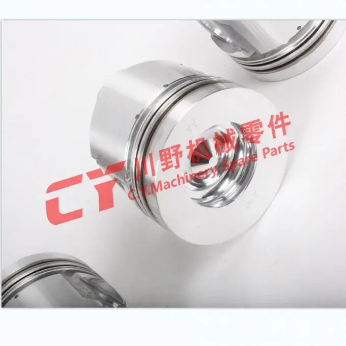 6208-31-2110 4D95 4D95LE SAA4D95LE-3 Excavator Diesel STD Liner Kit Piston Parts For PC130-7