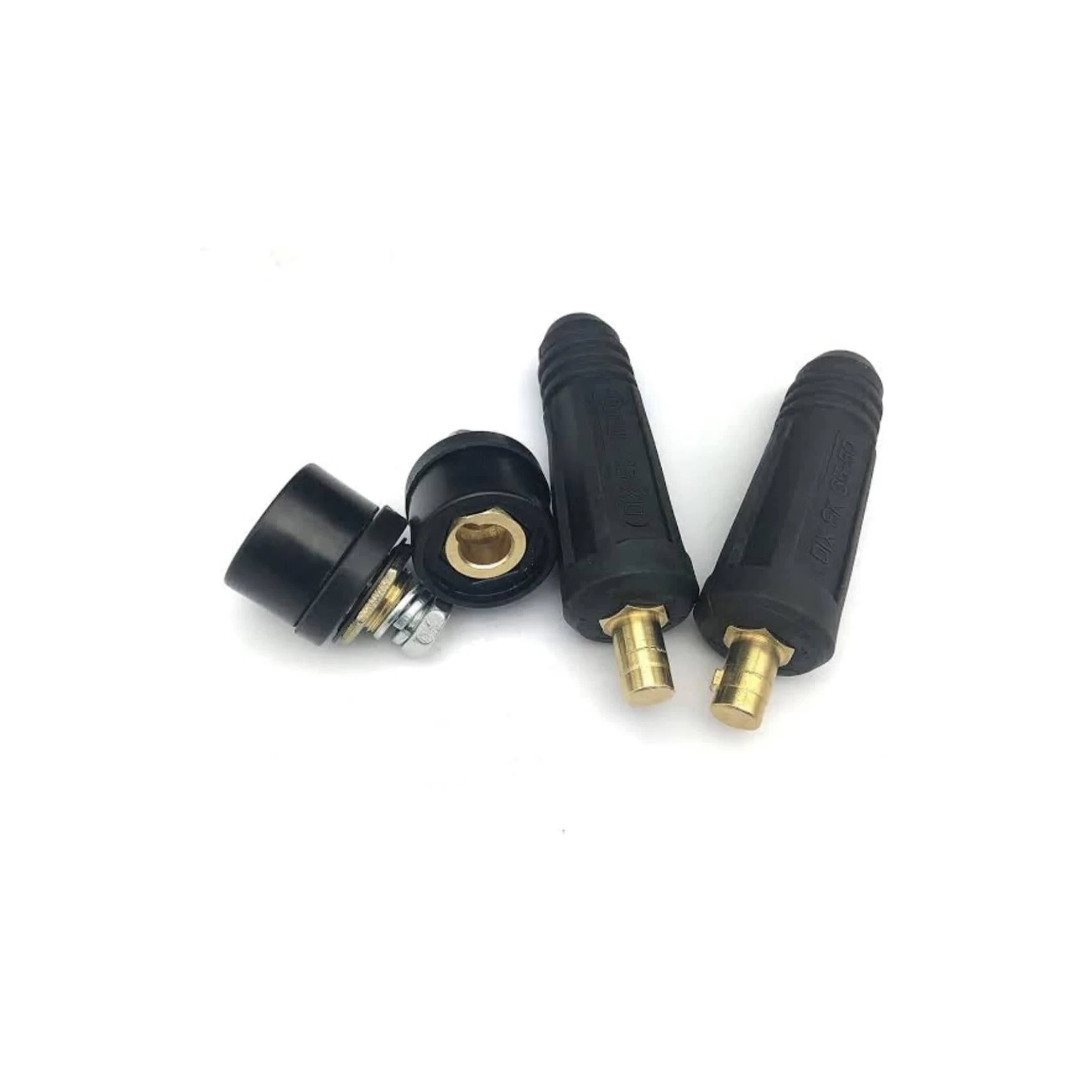 WSD Welding European Cable Joint Quick Connector Dinse-Style 400Amp-500Amp (CK9500) 70-95 welding cable connector 2pcs