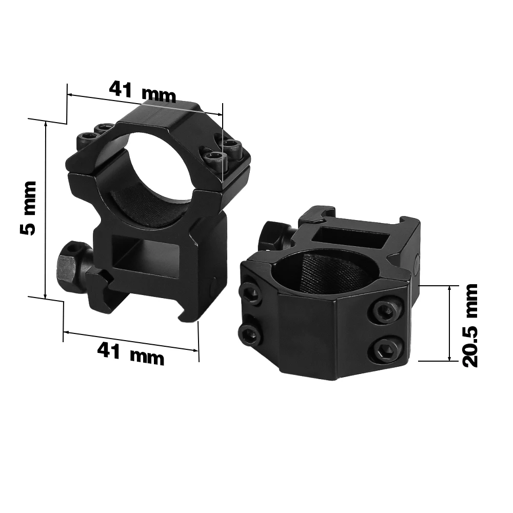 Tactical Scope accessories Wrap Ring Mounts Hunting Equipment SPINA OPTICS Scope Ring Mount