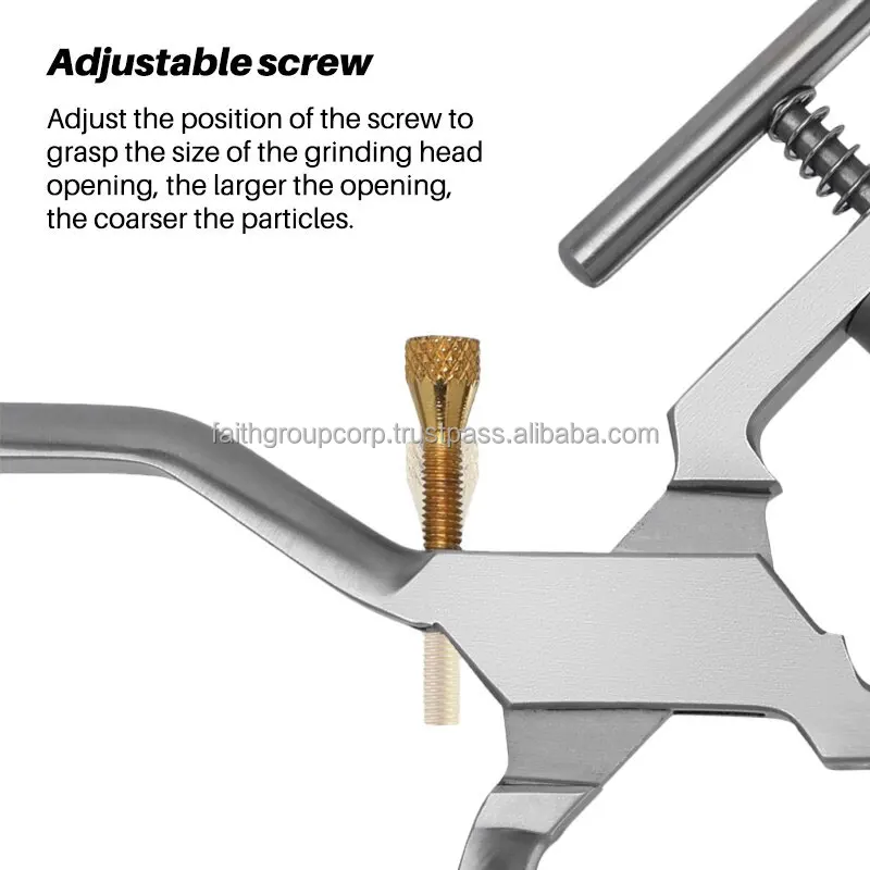 1pc High Quality Bone Crusher Bone Grinders Mill Bone Morselizer Dental Implant Stainless Steel Material Dental Instrument