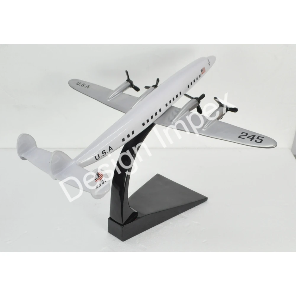 Portable Airplane With Stand Office Interior Decorated Die Cast Aluminium Flying Club Airplane Models Business Gift Excellent