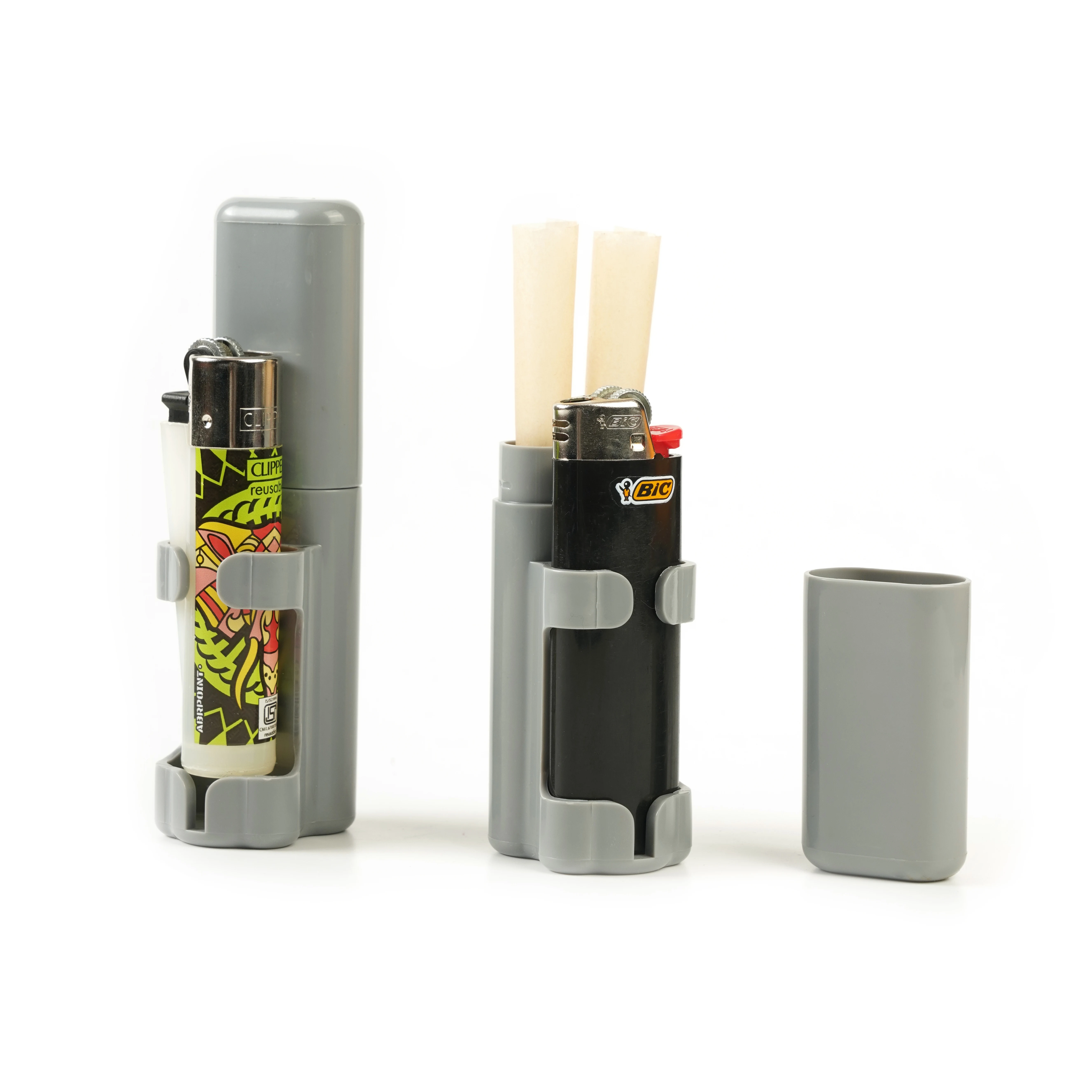 Manufacturer Lighter holder with Joint Storage Case Aluminium Doob Tube Air-tight Pocket Friendly