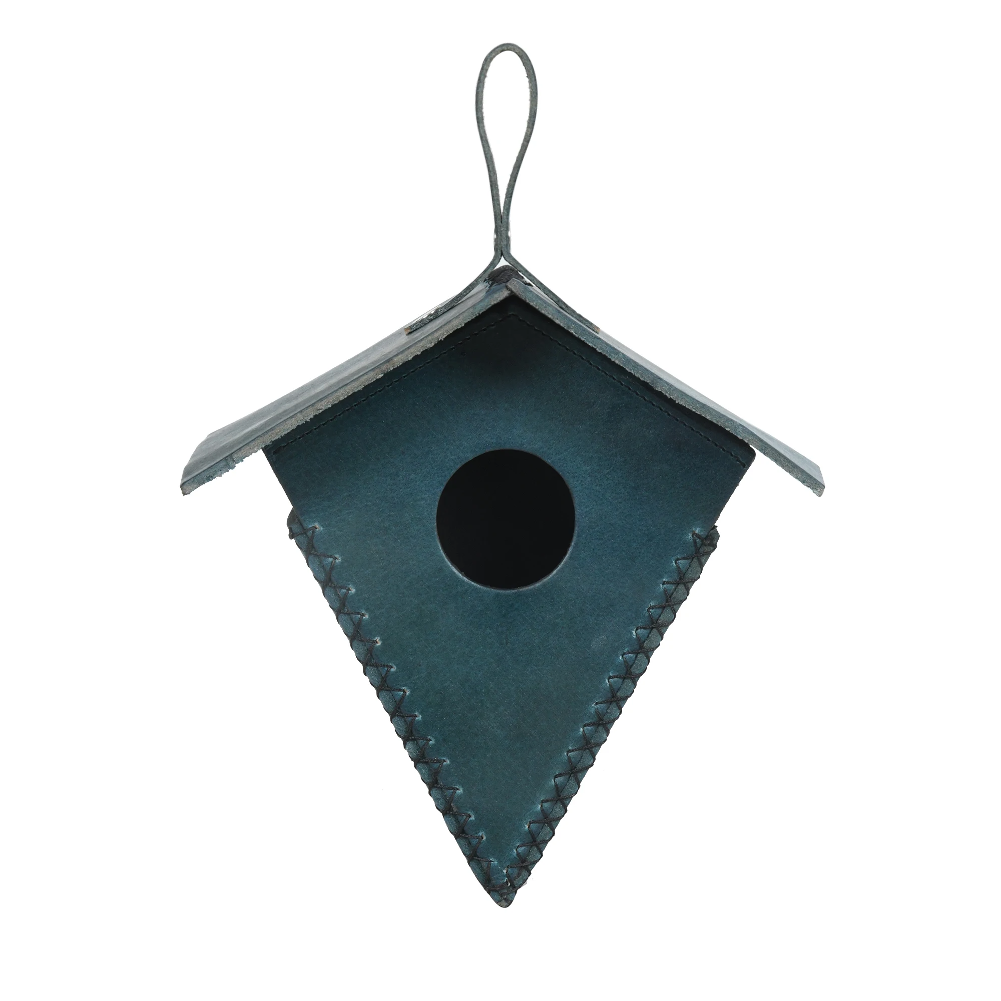 LANTERN CUSTOMIZE SHAPE HAND CRAFTED LEATHER BIRD HOUSE HANGING HOT SELLING PET CARE ACCESSORIES