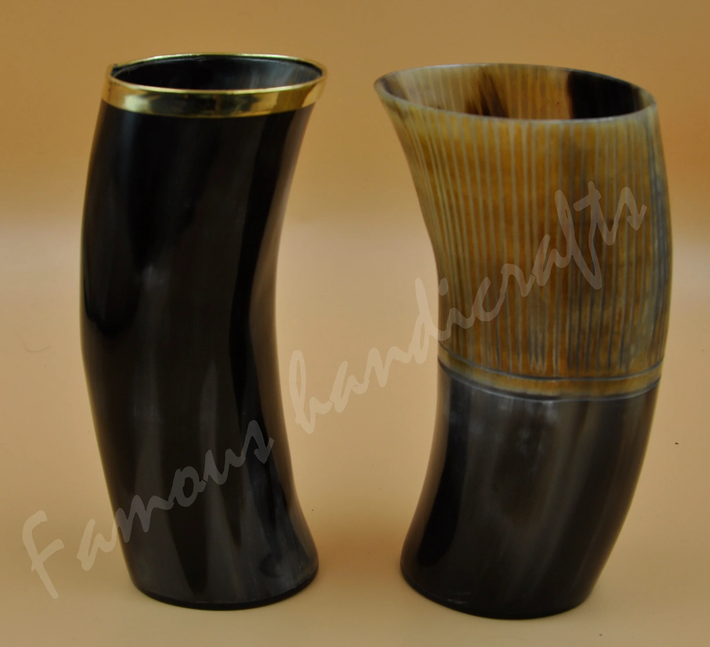 buffalo drinking horn, buffalo horn, buffalo water horn