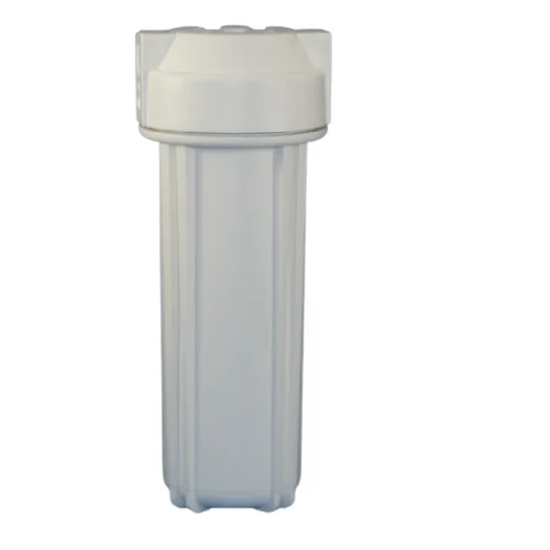 10 Inch White Water Filter Housing Manual or Electric Plastic & Brass Material PP Product Parts
