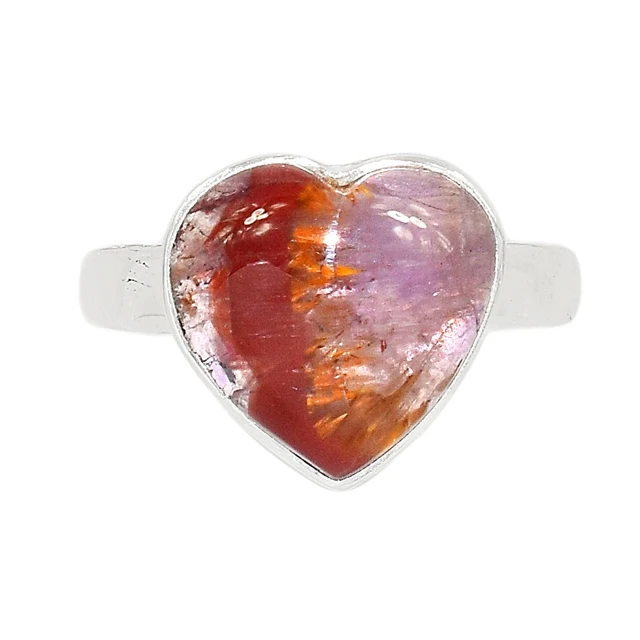 Italian Silver Jewelry Cheap Price Silver Cacoxenite Ring Jewelry Chevron ring For Women