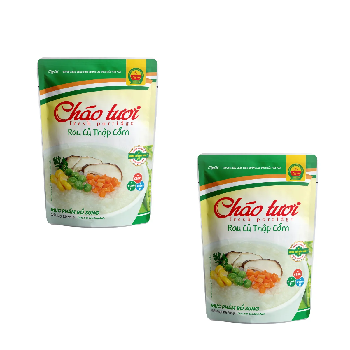 Hot selling Mixed Vegetables fresh porridge low price fresh vegetables ready to eat Vegan food Made in Vietnam manufacturer