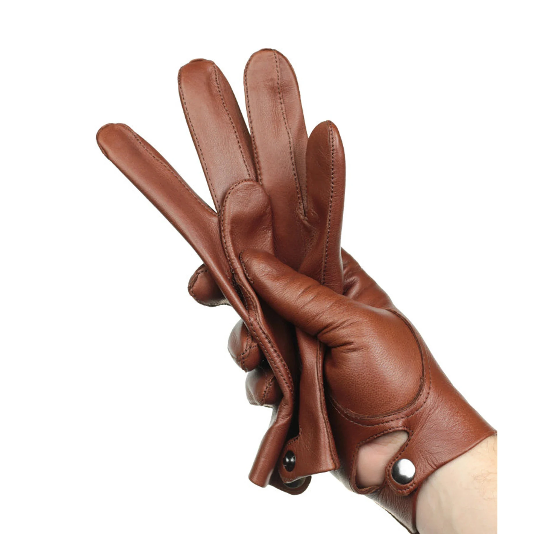 OEM модные пользовательские логотипы мягкие повседневные шерстяные подкладки черные подлинные женские зимние теплые мужские кожаные перчатки для вождения из оленьей кожи