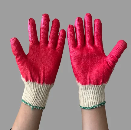 Top cheap Vietnamese Safety work gloves - Hot Selling Half Latex Coated Gloves - Working gloves for gardening