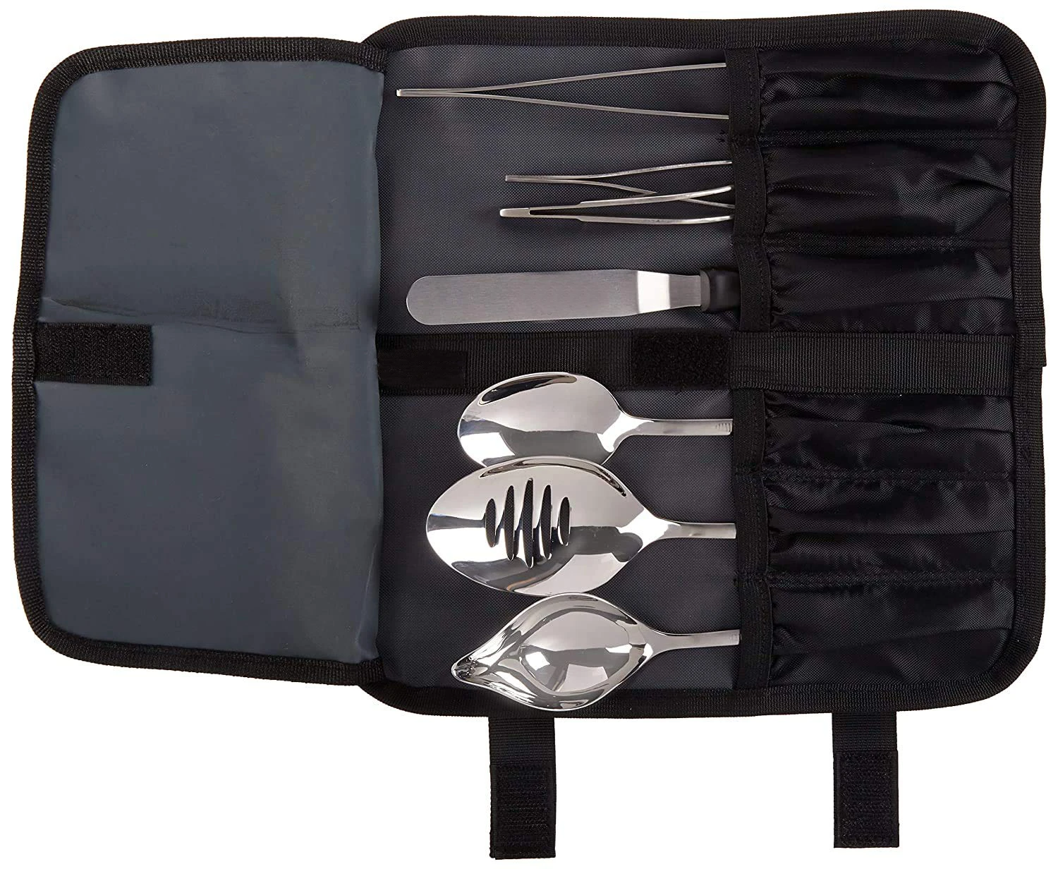 Multi-purpose chef knife roll case waxed canvas cutlery knives holder tool storage bag Tool Bag electrical tools