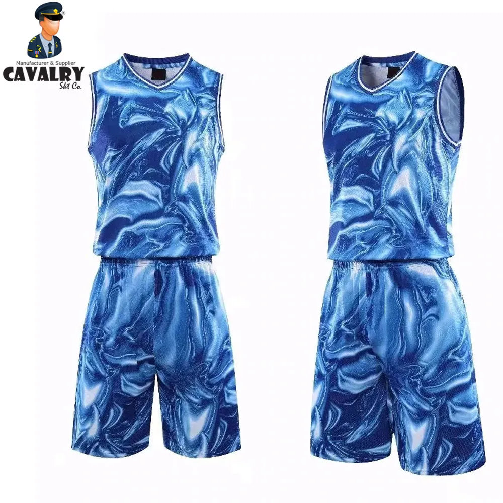 Latest Design Sport Wear Custom Basketball Uniform High Quality Custom Sublimation Basketball Uniform By CAVALRY SKT COMPANY