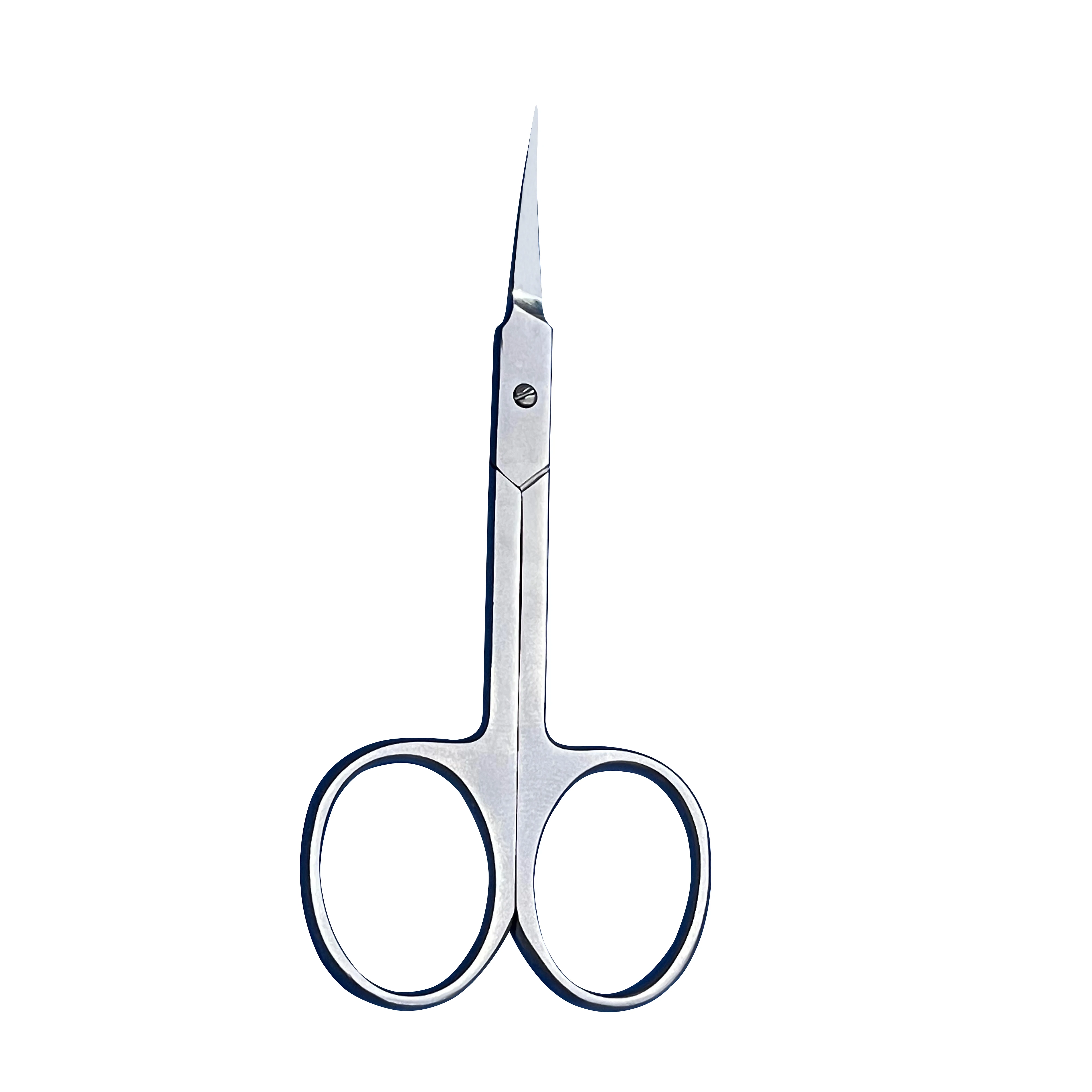 2024 Wholesale Best Quality Customized Logo Plasma Gold Finish Super Sharp Manicure Cuticle Scissor With Smooth Cutting OEM