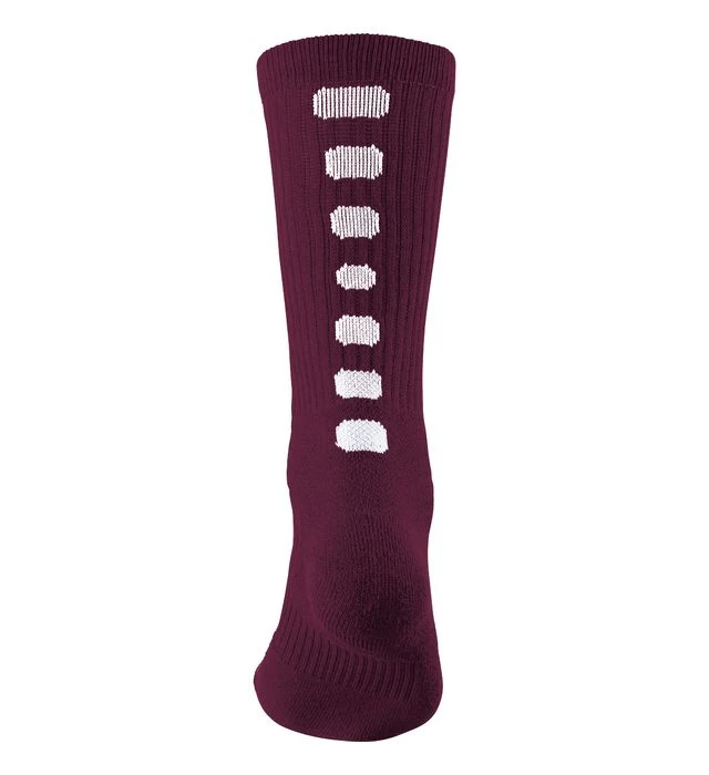 Men Outdoor Athletic Non Slip Socks Custom Soccer White Grip Socks Designer Football Socks With Logo