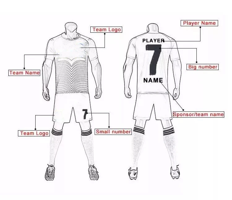 Custom 22 23 New Season Quick Dry Jersey Football Shirt Men clothes Uniform Sublimation Retro Soccer Jersey Set Kits Soccer Wear