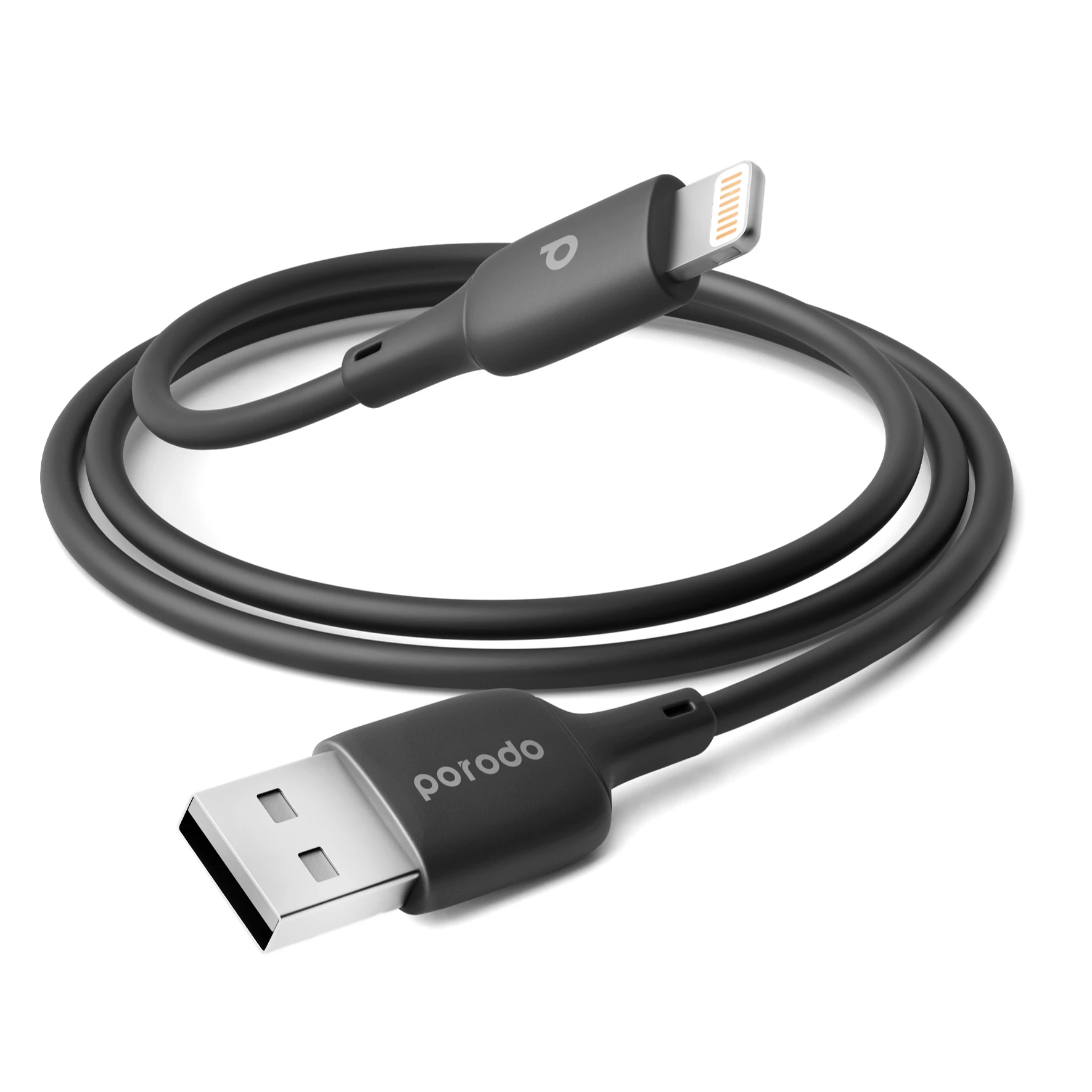 Porodo Best Seller Charging Cable Blue Charging Cable with Lightning Cable 1m/3.2ft