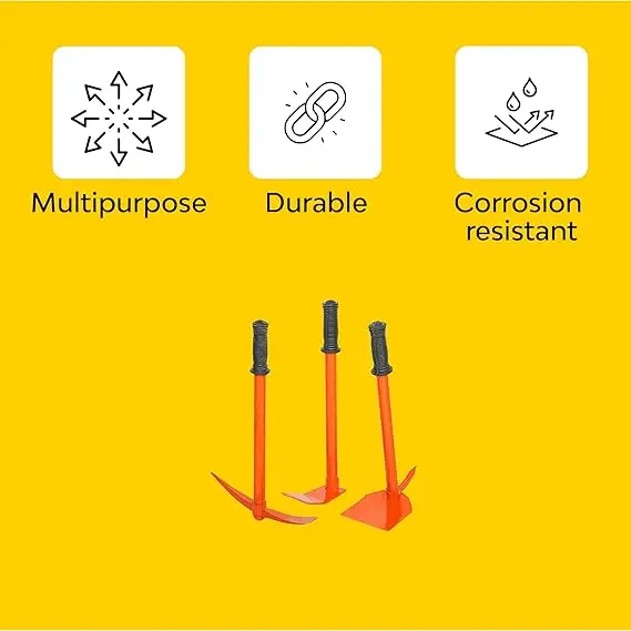 Professional Heavy Duty Steel Hoe Set Mini DIY Garden Tools Manual Gardening Equipment Soil Preparation Includes Scissors