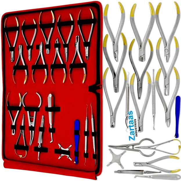 18 шт. набор стоматологических инструментов