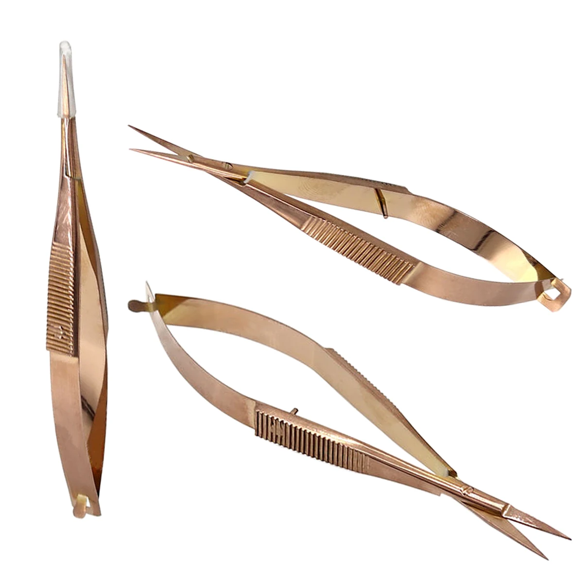 Eyelash Spring Scissors custom logo Small Lash Scissors private packaging Micro Spring Scissors by Bahasa Pro