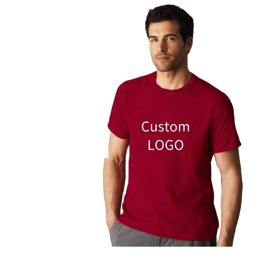 High quality men T-shirts for all year round wearing custom logo available from manufacturer T-shirts oem wholesale