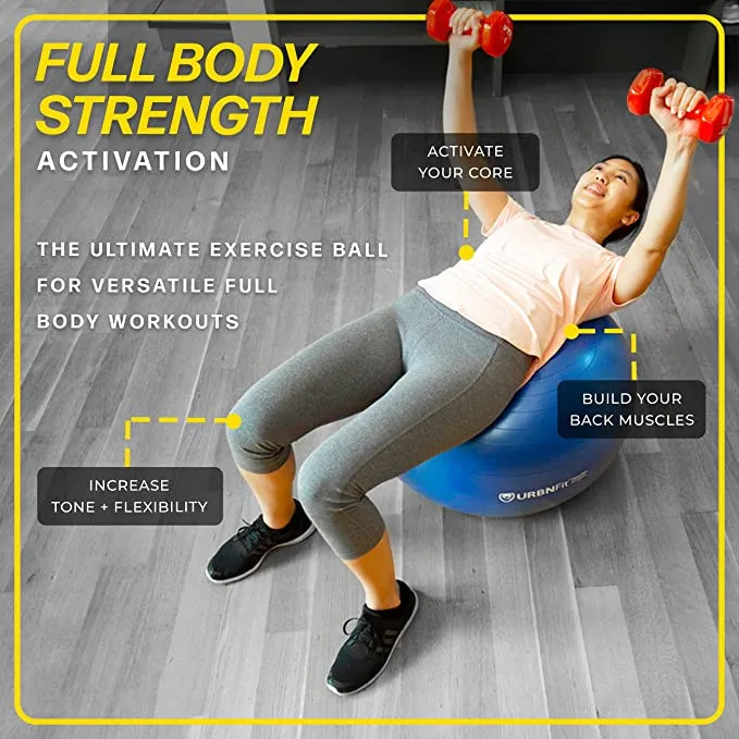 Fitness ball transparent exercise inflatable pvc yoga gym ball