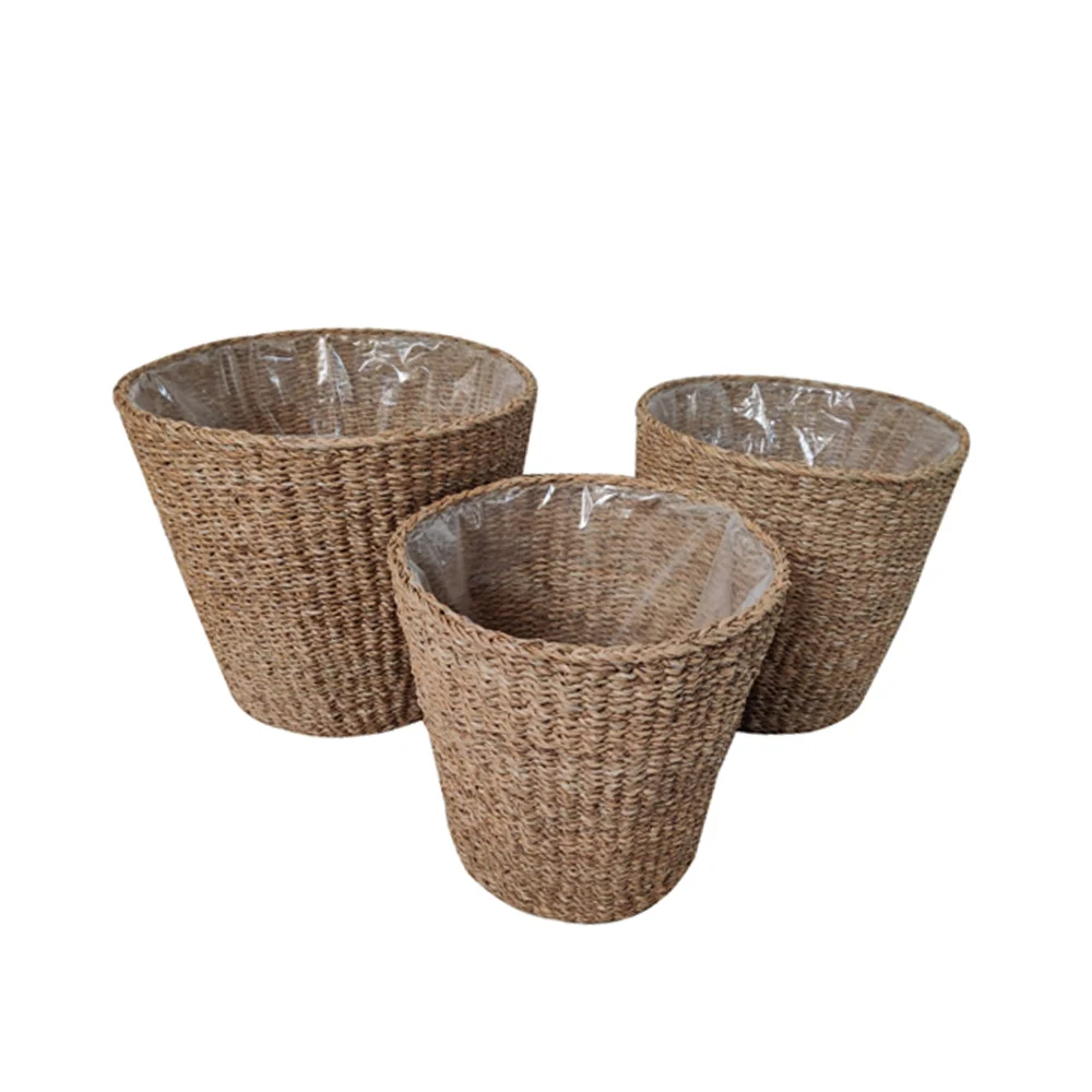 Handmade wicker basket and rattan basket for vegetable storage and kitchen room decoration manufacturing by BD Creation Banglade