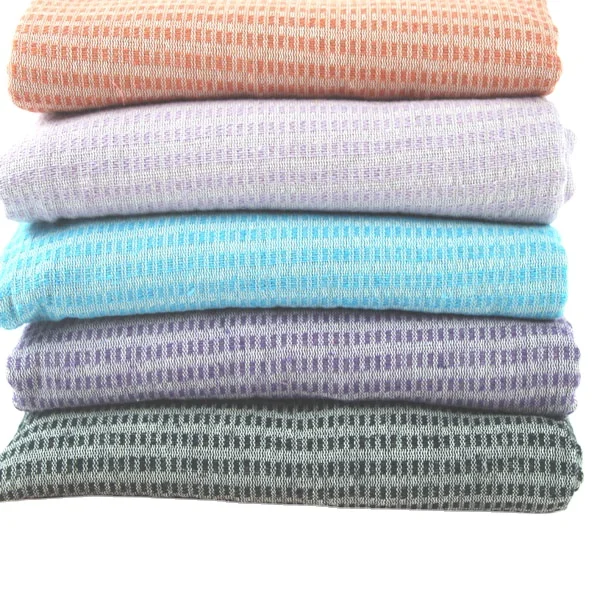 Assorted 100% Cotton Daphne Towel Solid Mixed Color Turkish Peshtemal Bath Beach Blanket Dry Technique Gift YARN DYED Hair Towel