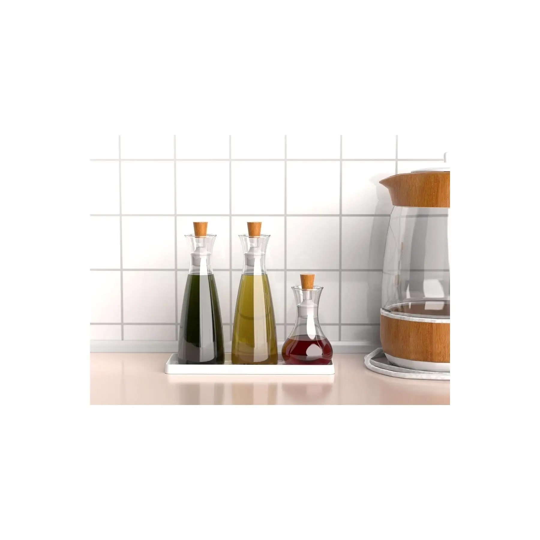 Silicone Oil Pot Oil Bowl Stand Base, Multi-Purpose Organizer Presentation Holder, Soap Dish Stand, 26x10 Cm